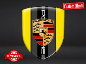 Porsche Impression Autocollants Sport Luxe Professionnel